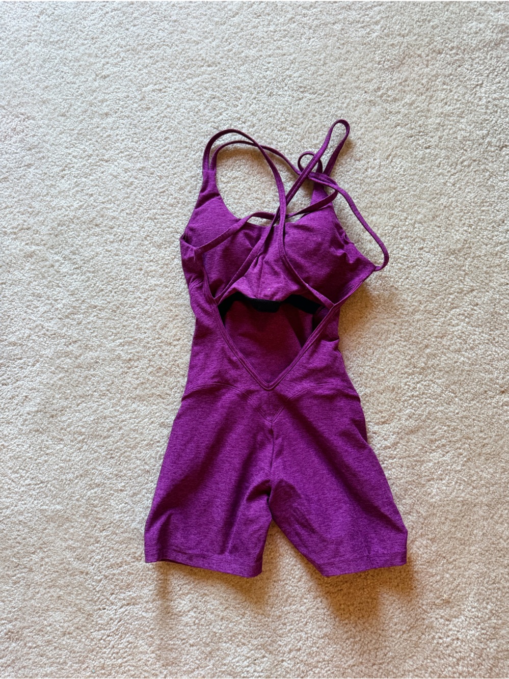 Purple Strappy Bombshell Jumpsuit